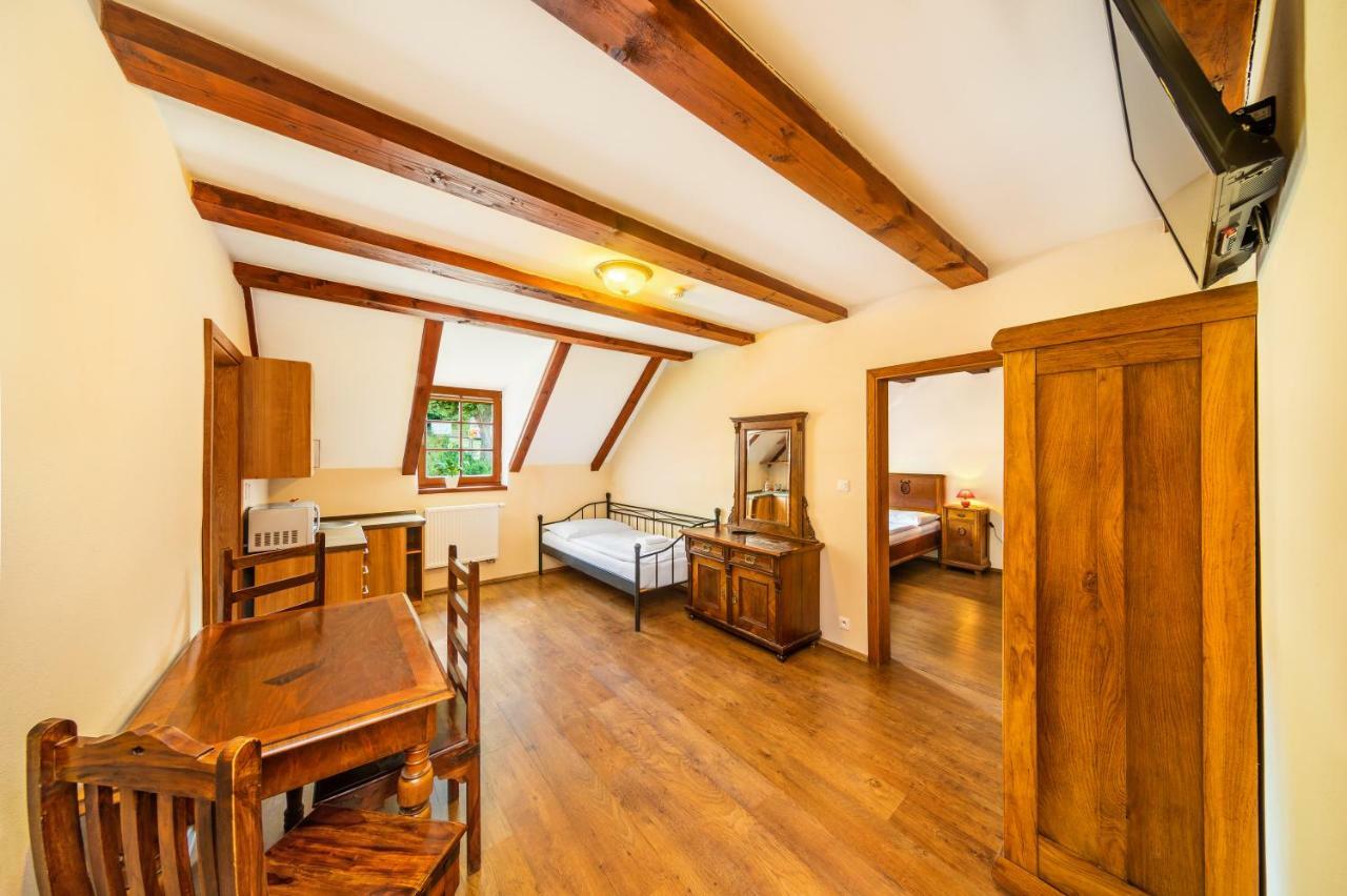 Penzion Prelat Cesky Krumlov Bagian luar foto